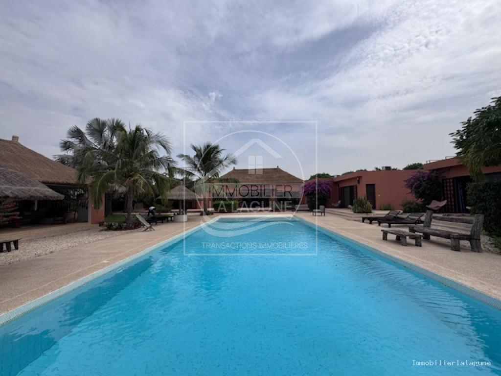 Agence Immobilière Saly Sénégal - V3324 - Villa à WARANG - V3324 villa a vendre warang senegal