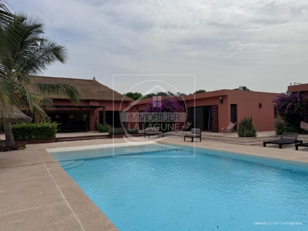 Agence Immobilière Saly Sénégal - V3324 - Villa à WARANG - V3324 villa a vendre warang senegal
