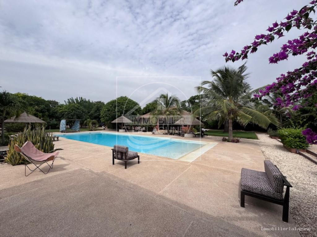 Agence Immobilière Saly Sénégal - V3324 - Villa à WARANG - V3324 villa a vendre warang senegal