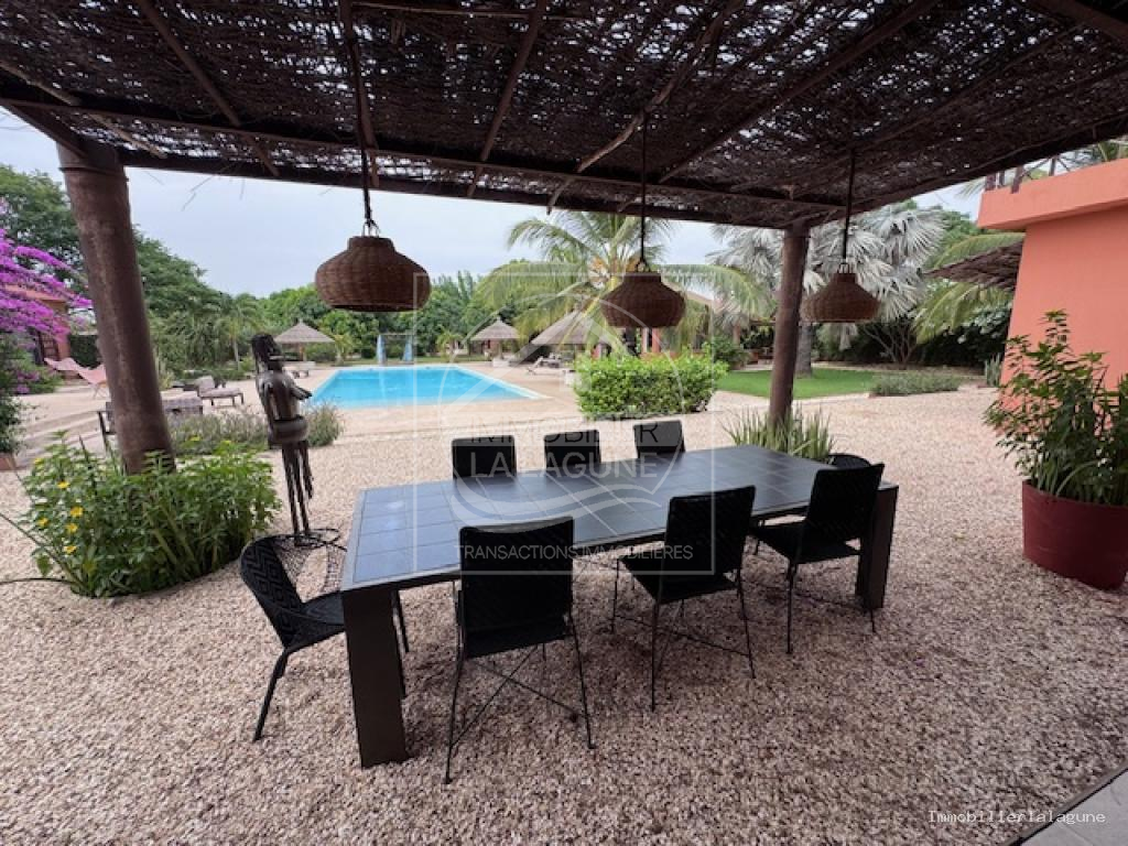 Agence Immobilière Saly Sénégal - V3324 - Villa à WARANG - V3324 villa a vendre warang senegal