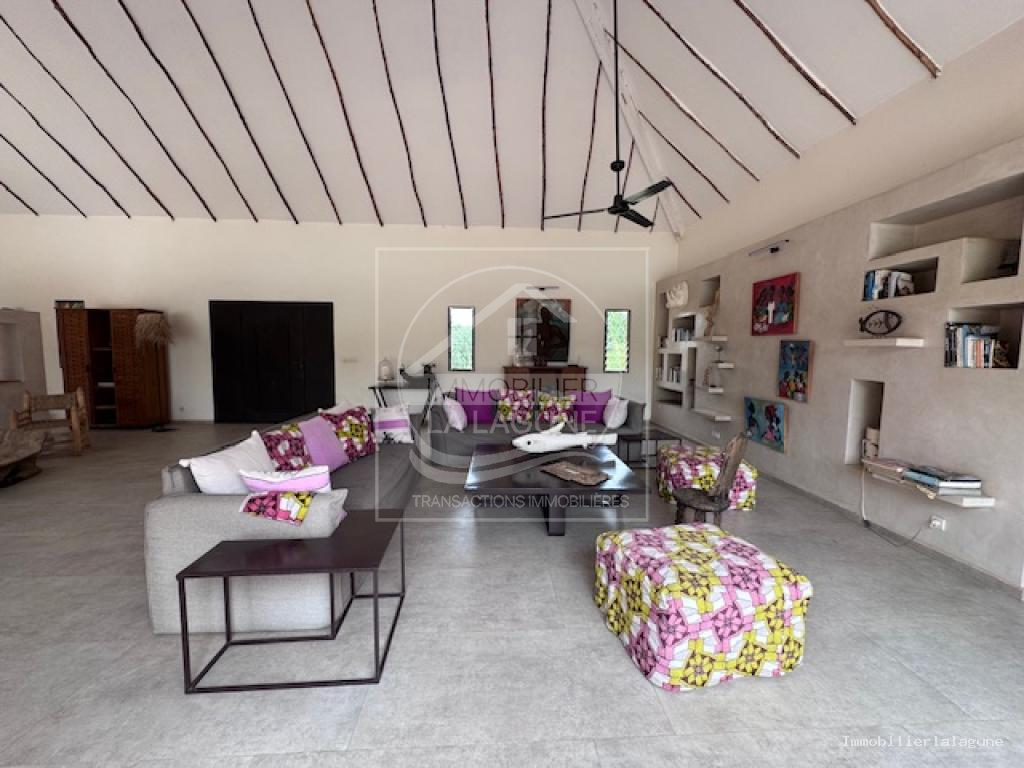 Agence Immobilière Saly Sénégal - V3324 - Villa à WARANG - V3324 villa a vendre warang senegal