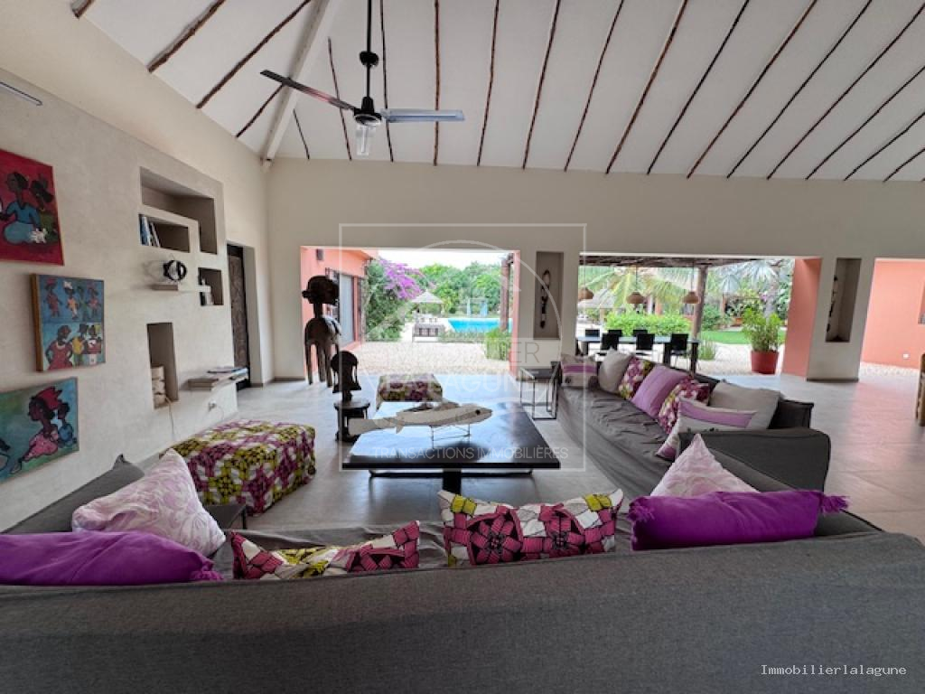 Agence Immobilière Saly Sénégal - V3324 - Villa à WARANG - V3324 villa a vendre warang senegal