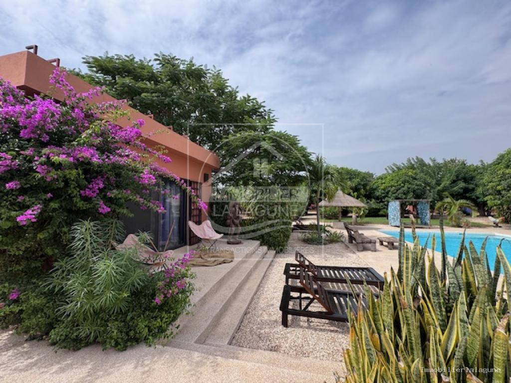 Agence Immobilière Saly Sénégal - V3324 - Villa à WARANG - V3324 villa a vendre warang senegal