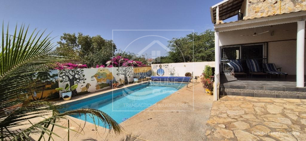 Agence Immobilière Saly Sénégal - V3325 - Villa à POPENGUINE - V3325 villa a vendre à Popenguine senegal
