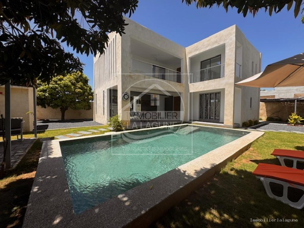 Agence Immobilière Saly Sénégal - V3332 - Villa à NGAPAROU - V3332 villa a vendre ngaparou senegal