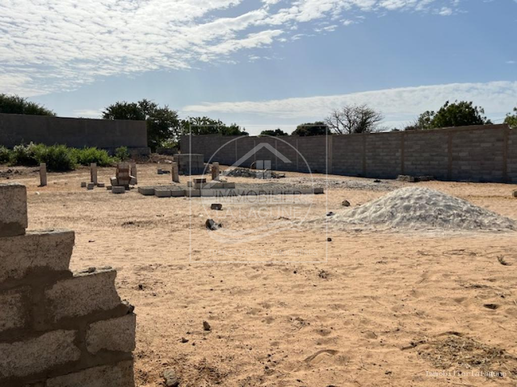 Agence Immobilière Saly Sénégal - T3337 - Terrain à NGUERIGNE - T3337 Terrain a vendre Nguerigne
