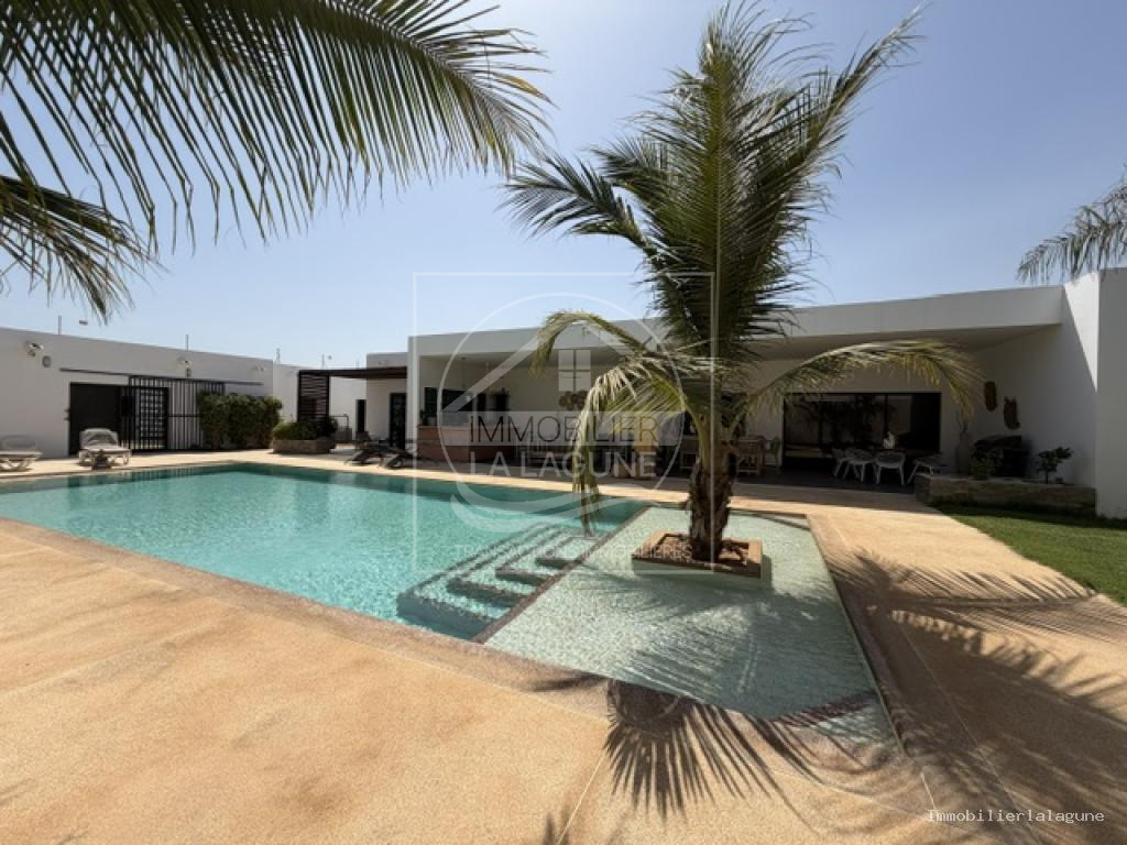 Agence Immobilière Saly Sénégal - V3350 - Villa à NGUERIGNE - V3350 villa a vendre nguerigne senegal