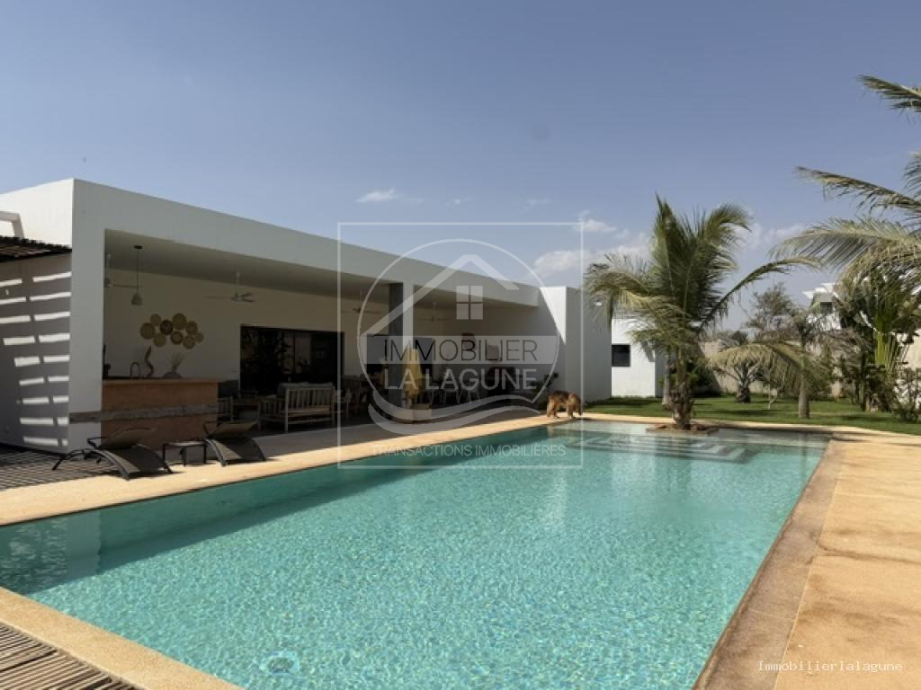 Agence Immobilière Saly Sénégal - V3350 - Villa à NGUERIGNE - V3350 villa a vendre nguerigne senegal