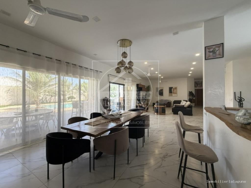 Agence Immobilière Saly Sénégal - V3350 - Villa à NGUERIGNE - V3350 villa a vendre nguerigne senegal