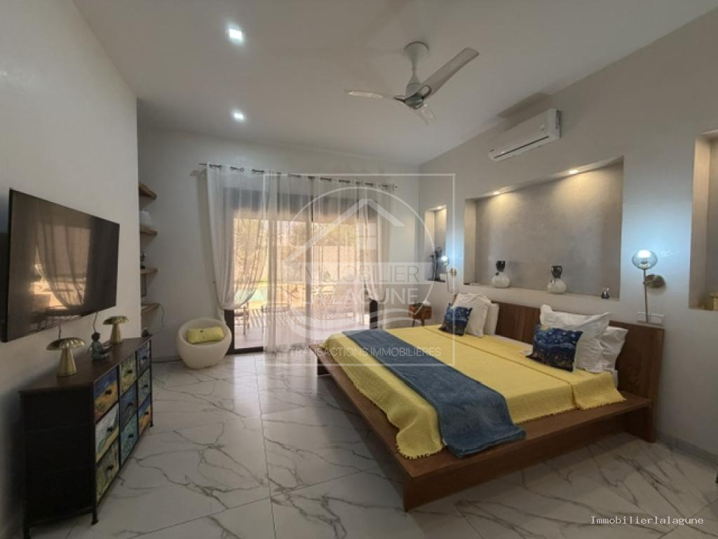 Agence Immobilière Saly Sénégal - V3350 - Villa à NGUERIGNE - V3350 villa a vendre nguerigne senegal