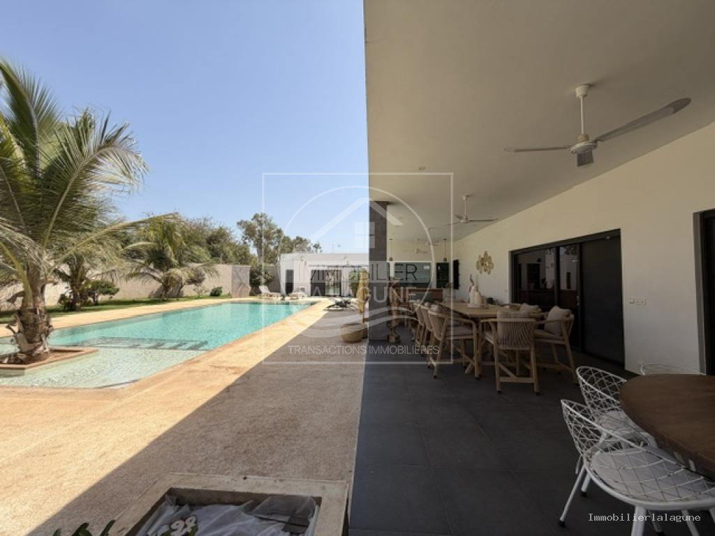 Agence Immobilière Saly Sénégal - V3350 - Villa à NGUERIGNE - V3350 villa a vendre nguerigne senegal