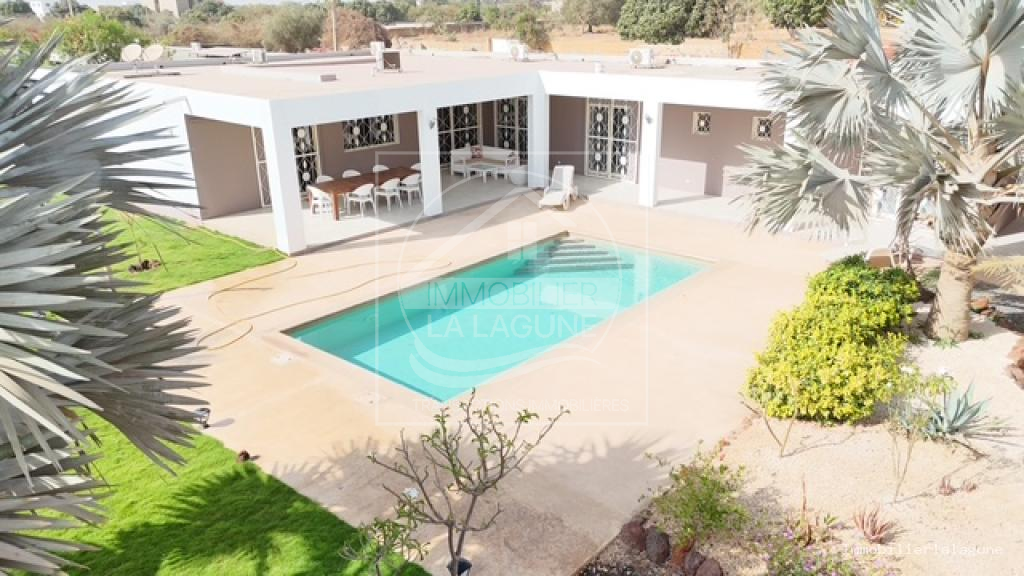 Agence Immobilière Saly Sénégal - V3351 - Villa à NGAPAROU - V3351 villa a vendre ngaparou senegal