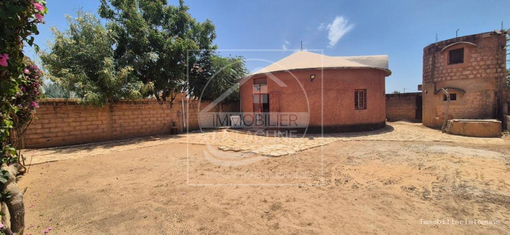 Agence Immobilière Saly Sénégal - V3349 - Villa à SOMONE - Extérieurs 2 de la villa proche de la lagune de Somone à vendre, Petite Côte Sénégal — Agence Immobilier La Lagune