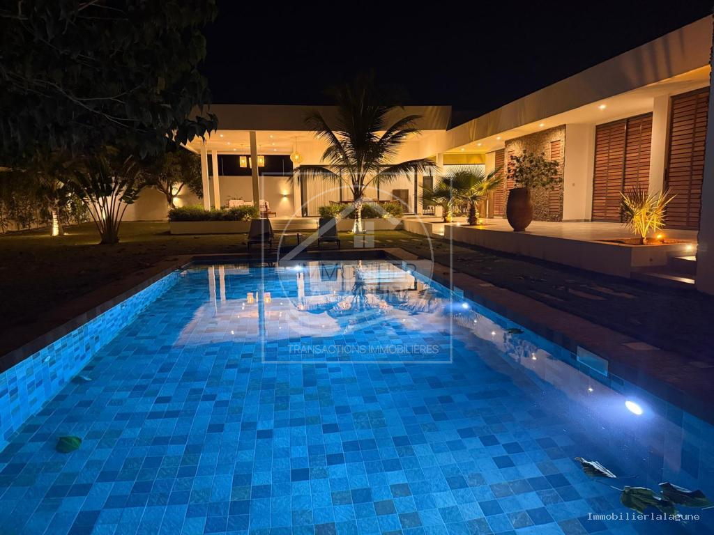 Agence Immobilière Saly Sénégal - V3355 - Villa à NGUERIGNE - V3355 villa a vendre nguerigne senegal