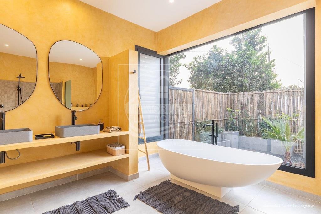 Agence Immobilière Saly Sénégal - V3355 - Villa à NGUERIGNE - V3355 villa a vendre nguerigne senegal