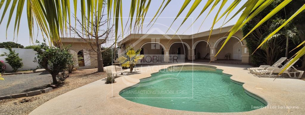 Agence Immobilière Saly Sénégal - V3356 - Villa à NGAPAROU - 