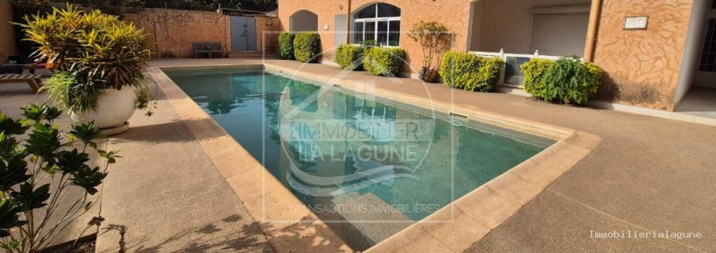 Agence Immobilière Saly Sénégal - A3359 - Appartement à SOMONE - Piscine de l’appartement à vendre à Somone, proche des plages, de la lagune, Petite Côte Sénégal — Agence Immobilier La Lagune
