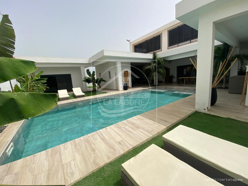 Agence Immobilière Saly Sénégal - V3361 - Villa à NGAPAROU - V3361 villa a vendre ngaparou senegal