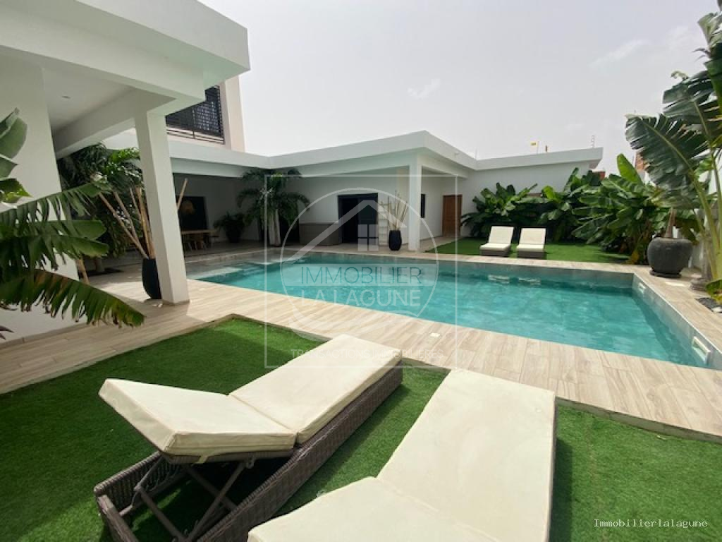 Agence Immobilière Saly Sénégal - V3361 - Villa à NGAPAROU - V3361 villa a vendre ngaparou senegal