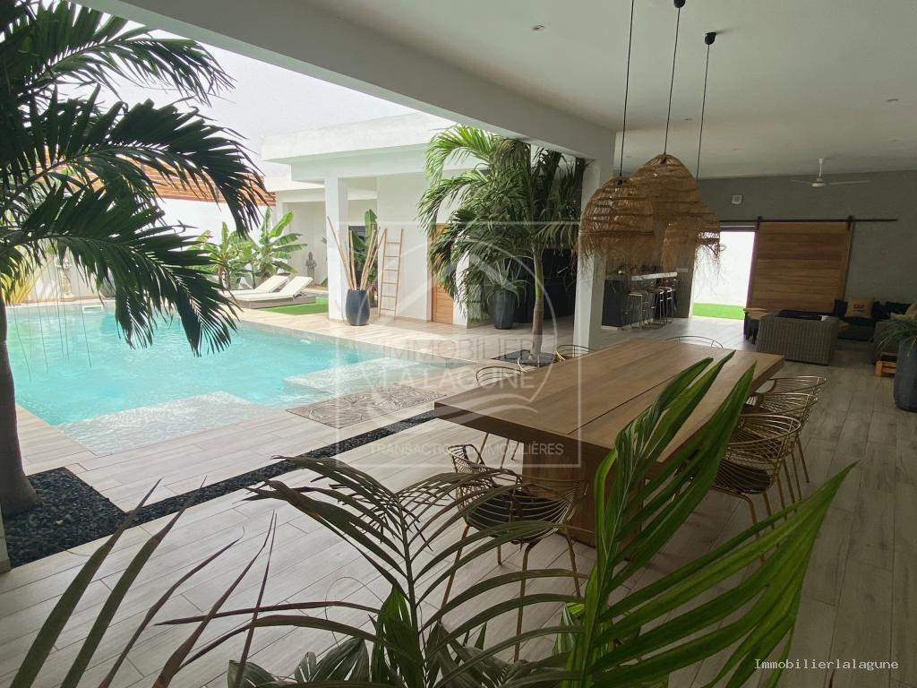 Agence Immobilière Saly Sénégal - V3361 - Villa à NGAPAROU - V3361 villa a vendre ngaparou senegal
