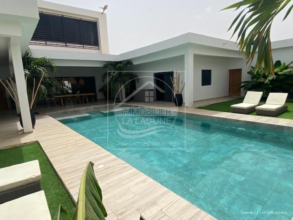Agence Immobilière Saly Sénégal - V3361 - Villa à NGAPAROU - V3361 villa a vendre ngaparou senegal