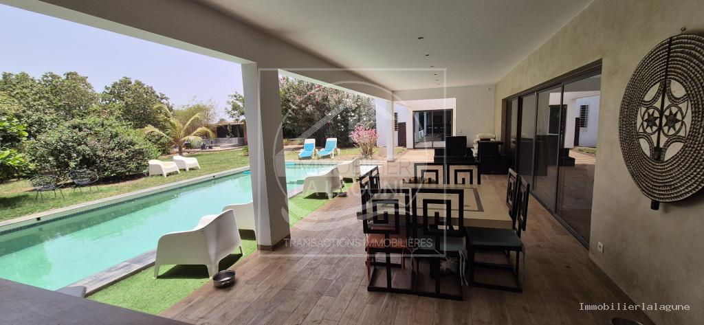 Agence Immobilière Saly Sénégal - V3371 - Villa à NGAPAROU - 
