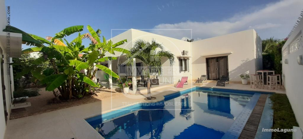 Agence Immobilière Saly Sénégal - V2689 - Villa à NGAPAROU - V2689 villa a vendre ngaparou senegal proche mer