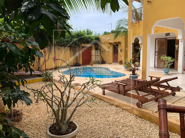Agence Immobilière Saly Sénégal - V2821 - Villa à NGAPAROU - V2821 villa a vendre ngaparou senegal