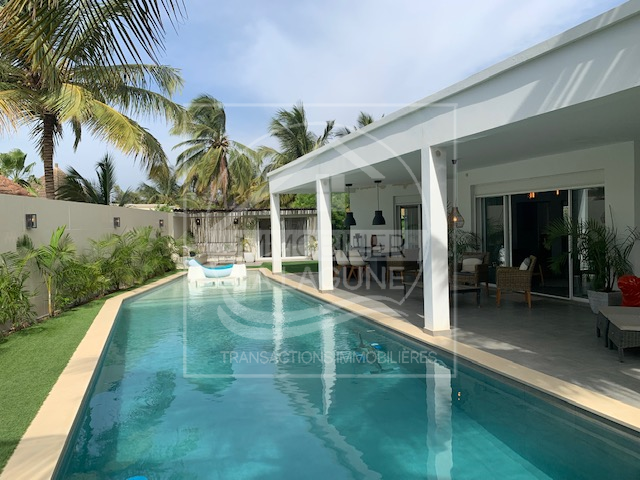 Agence Immobilière Saly Sénégal - V2837 - Villa à SALY - V2837 villa à vendre en titre foncier saly senegal