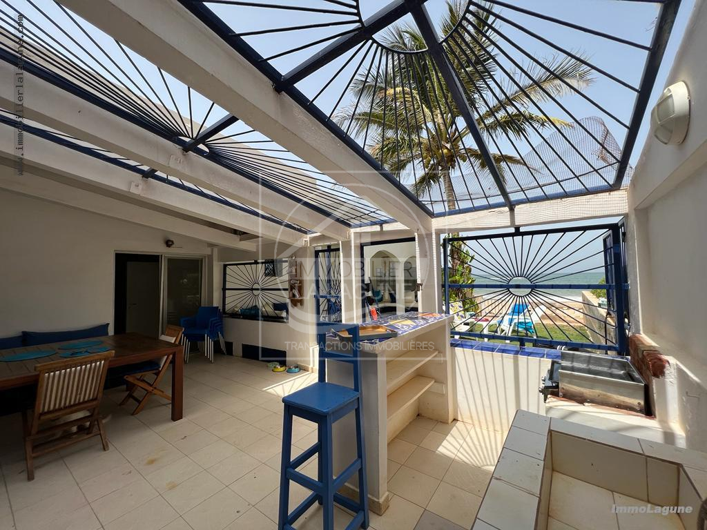 Agence Immobilière Saly Sénégal - V2962 - Villa à NDAYANE - V2962 maison bord de mer à vendre à ndayane senegal