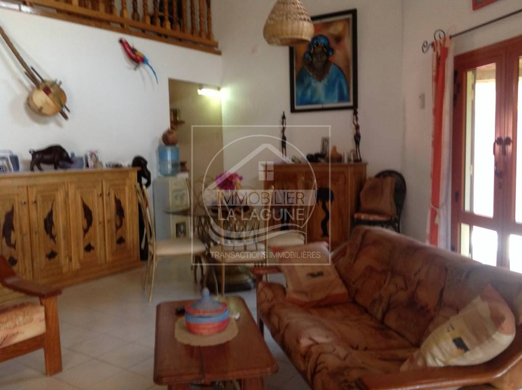 Agence Immobilière Saly Sénégal - V1955 - Villa à SALY - salon séjour