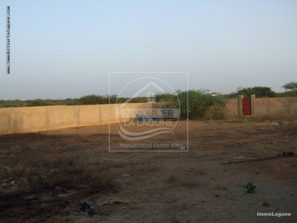Agence Immobilière Saly Sénégal - T2084 - Terrain à SOMONE - T2084 Terrain à vendre à Somone Sénégal
