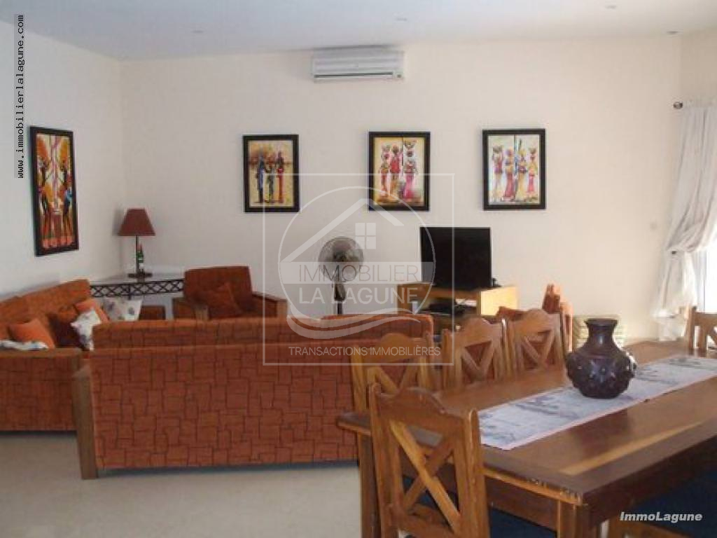 Agence Immobilière Saly Sénégal - V2232 - Villa à SALY - V2232 villa avec piscine a vendre en residence à saly
