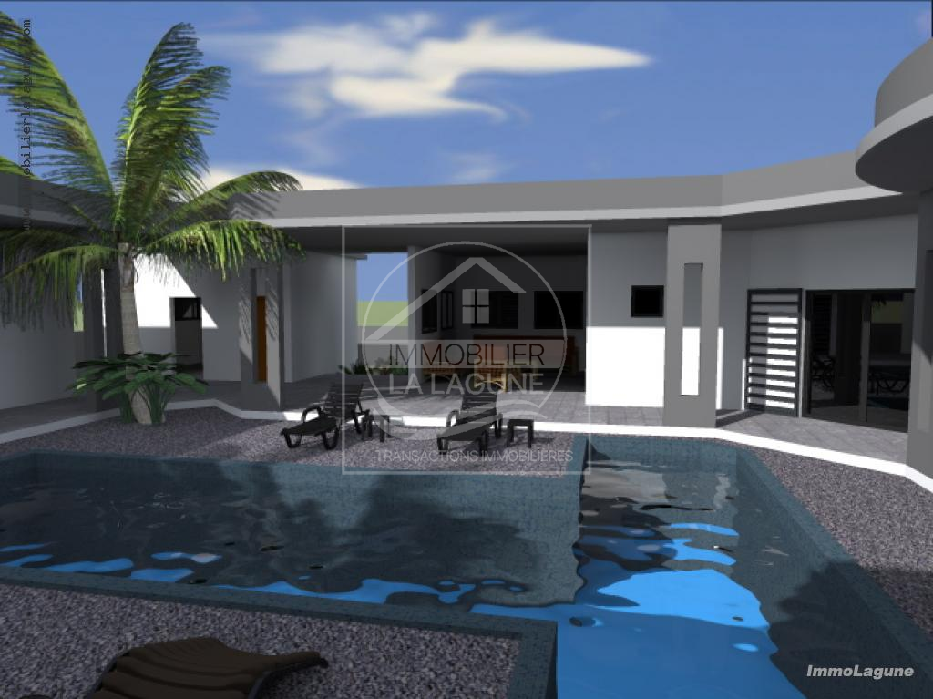 Agence Immobilière Saly Sénégal - V2389 - Villa à SOMONE - V2389 riad-bord-de-lagune-senegal