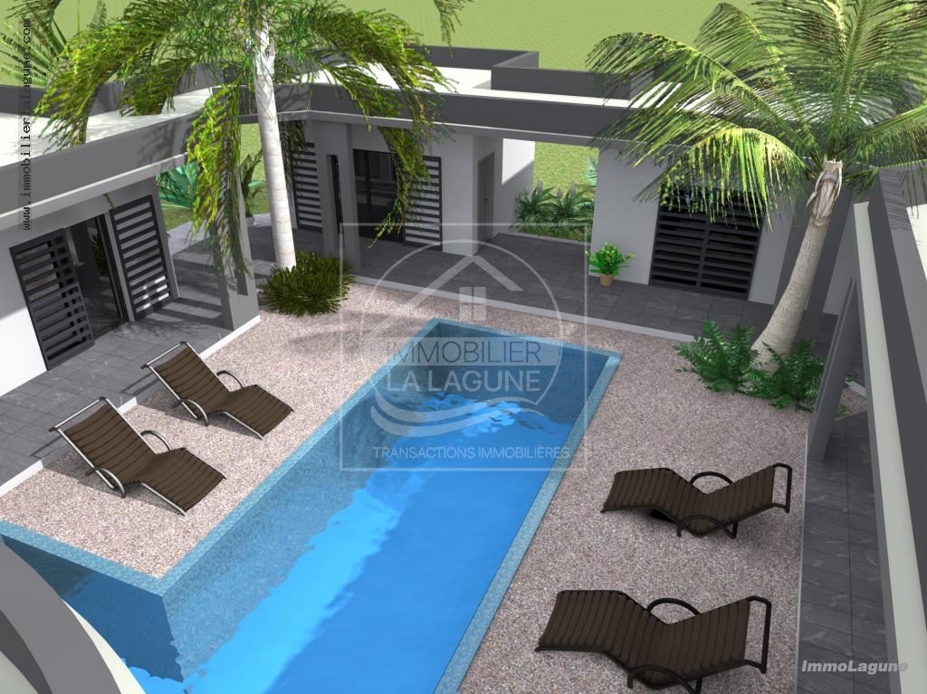 Agence Immobilière Saly Sénégal - V2389 - Villa à SOMONE - V2389 riad-bord-de-lagune-senegal