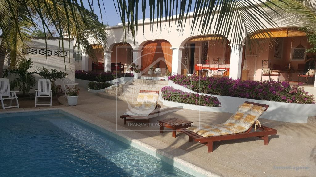 Agence Immobilière Saly Sénégal - V1126 - Villa à NGAPAROU - V1126 villa-a-vendre-ngaparou-bord-de-mer-senegal