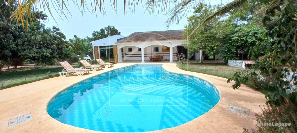 Agence Immobilière Saly Sénégal - V2930 - Villa à SOMONE - V2930-villa-a-vendre-a-somone-avec-piscine-senegal
