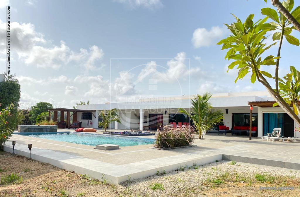 Agence Immobilière Saly Sénégal - V2814 - Villa à NGUERIGNE - V2814 villa a vendre nguerigne senegal