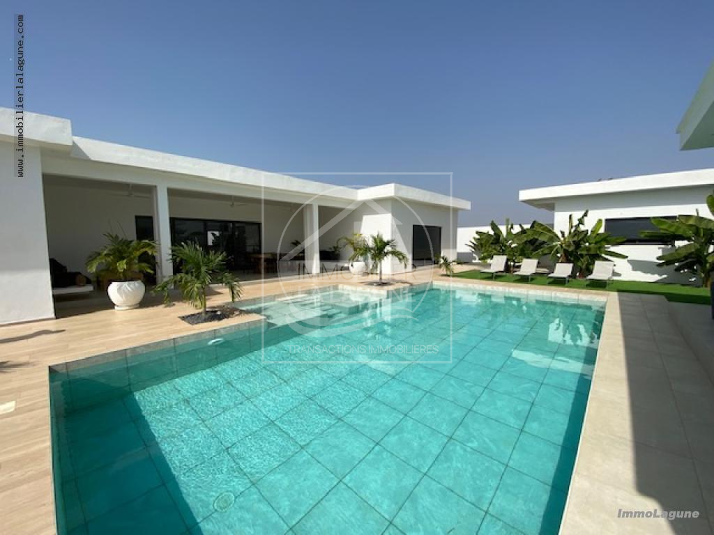 Agence Immobilière Saly Sénégal - V2966 - Villa à NGAPAROU - V2966 villa a vendre ngaparou senegal
