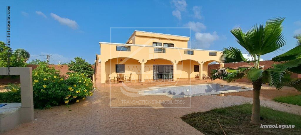 Agence Immobilière Saly Sénégal - V2971 - Villa à NGAPAROU - V2971-villa-a-vendre-a-ngaparou-avec-pisicne-snengal