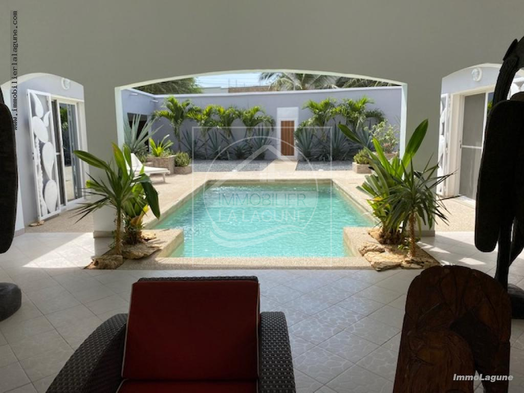 Agence Immobilière Saly Sénégal - V2972 - Villa à NGAPAROU - V2972 villa a vendre ngaparou senegal