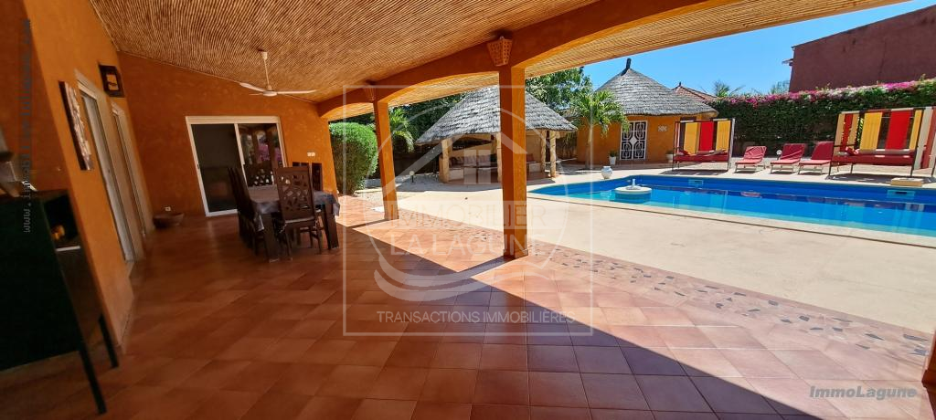 Agence Immobilière Saly Sénégal - V2014 - Villa à SALY - V2014 Villa avec piscine à vendre Saly Sénégal