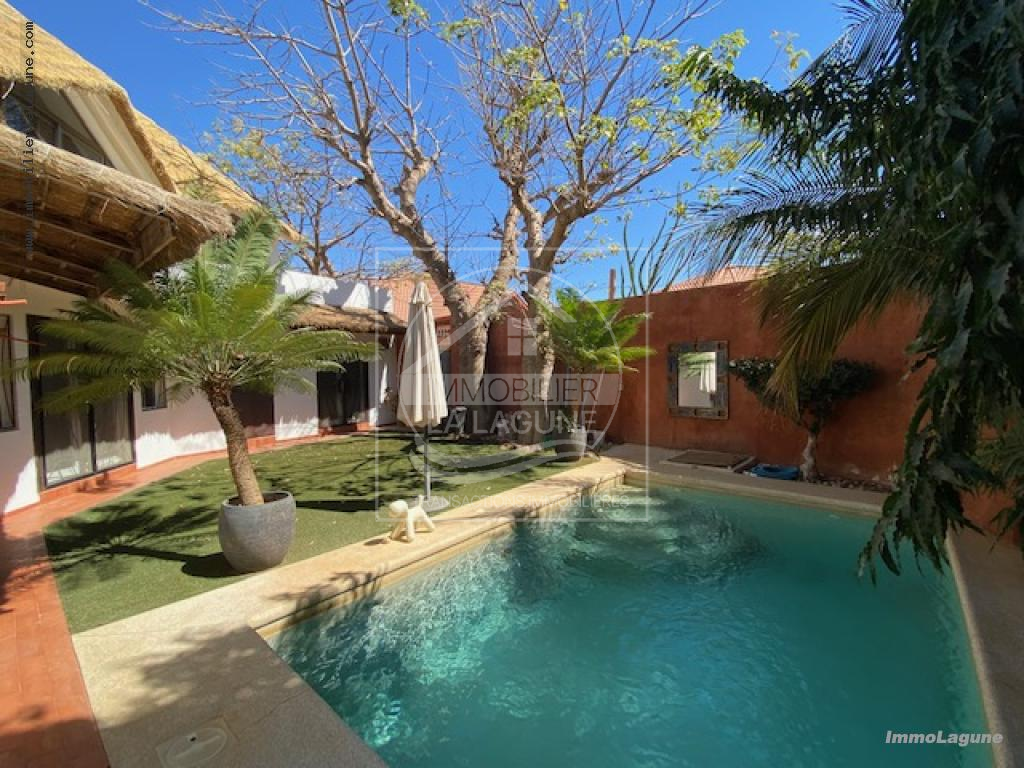 Agence Immobilière Saly Sénégal - V2988 - Villa à NGAPAROU - V2988 villa a vendre ngaparou senegal