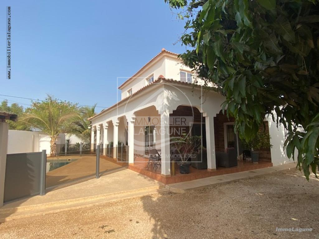 Agence Immobilière Saly Sénégal - V2387 - Villa à NGAPAROU - 87 villa a vendre ngaparou senegal