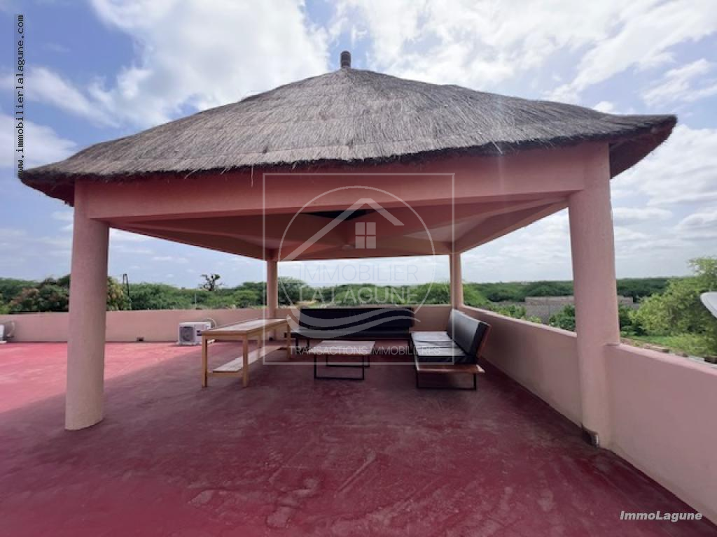 Agence Immobilière Saly Sénégal - V3058 - Villa à SOMONE - V3058 villa a vendre somone senegal proche lagune