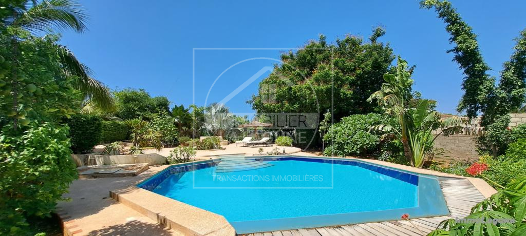 Agence Immobilière Saly Sénégal - V3077 - Villa à SOMONE - V3077-villa-a-vendre-a-somone-avec-piscine