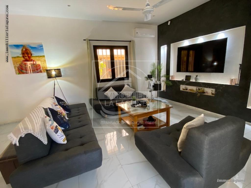 Agence Immobilière Saly Sénégal - V3079 - Villa à NGAPAROU - V3079 villa a vendre ngaparou senegal