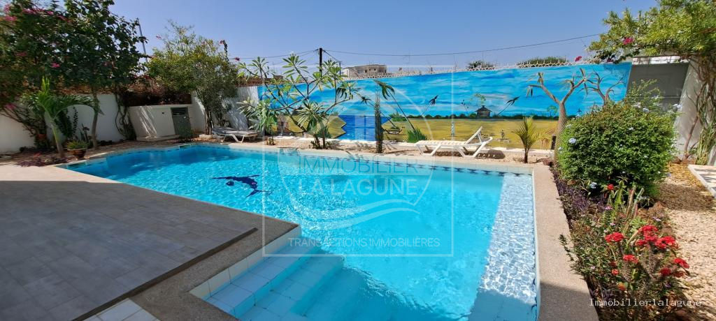 Agence Immobilière Saly Sénégal - V3123 - Villa à SOMONE - V3123-villa-a-vendre-a-somone-avec-piscine-senegal