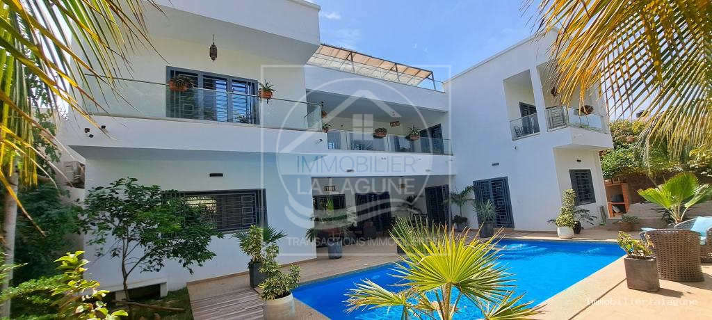 Agence Immobilière Saly Sénégal - V3135 - Villa à NGAPAROU - V3125-villa-a-vendre-a-ngaparou-senegal-avec-piscine