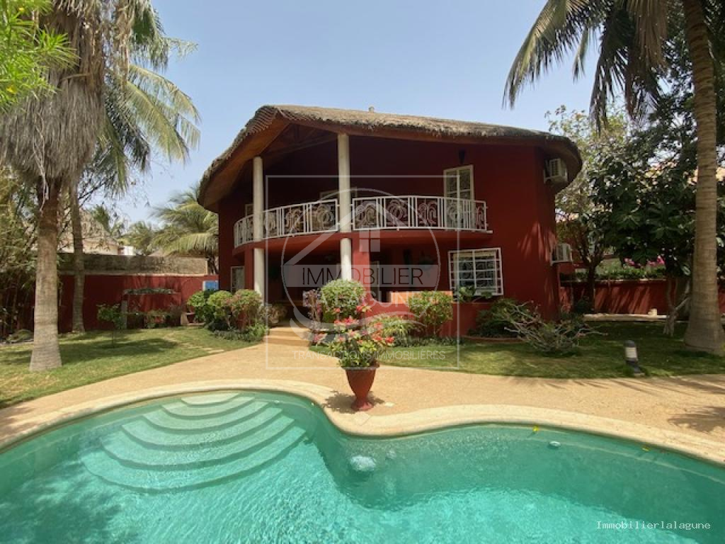 Agence Immobilière Saly Sénégal - V3147 - Villa à SALY - V3147 villa a vendre saly en titre foncier
